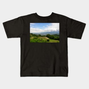 Site archéologique de Monte Alban, Oaxaca Mexique Kids T-Shirt